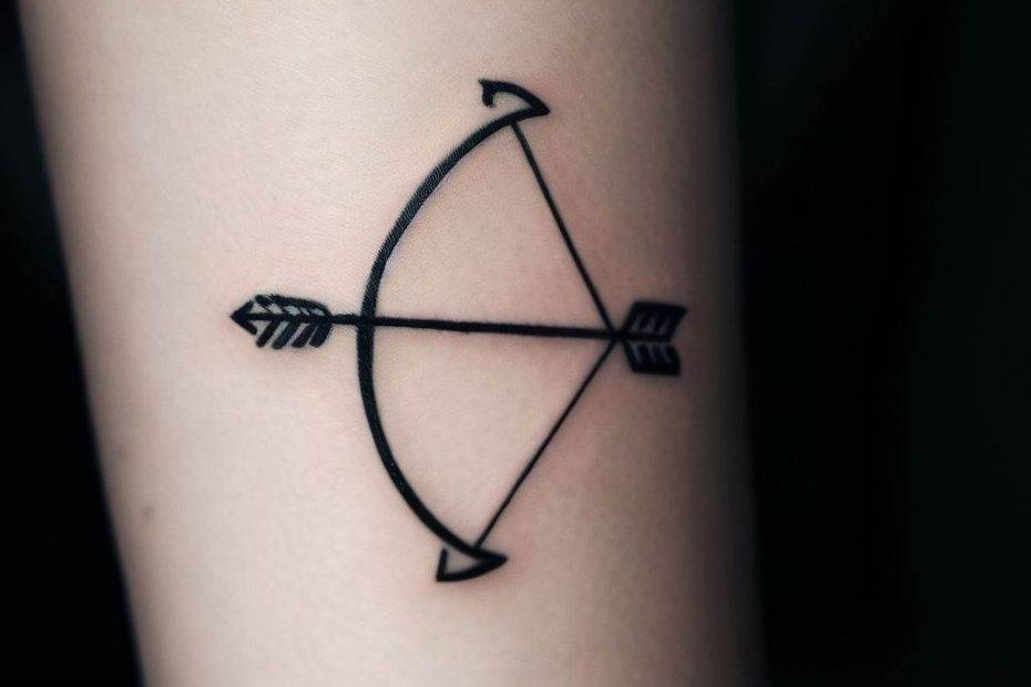 Bow and Arrow Tattoo