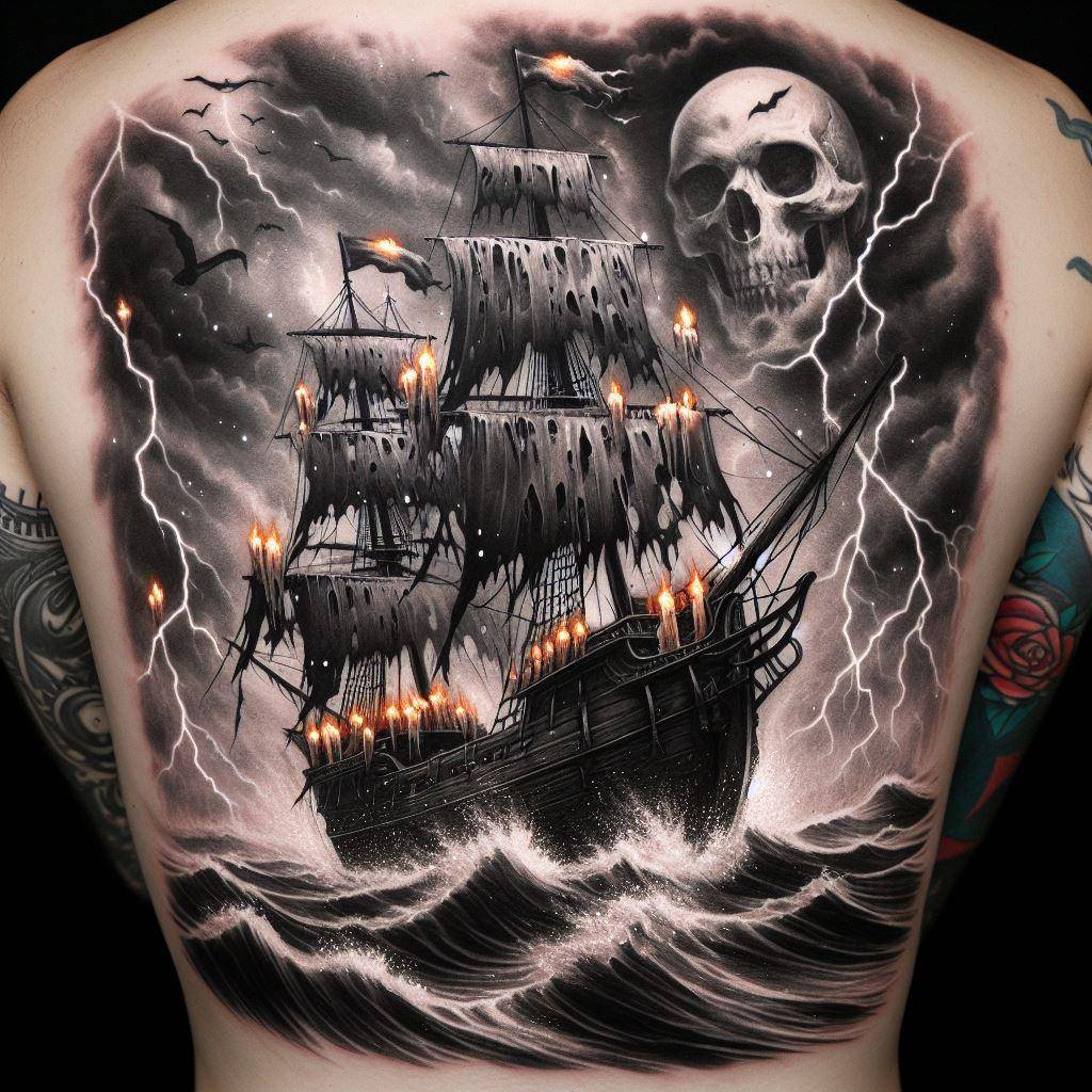 Ghost Ship Tattoo