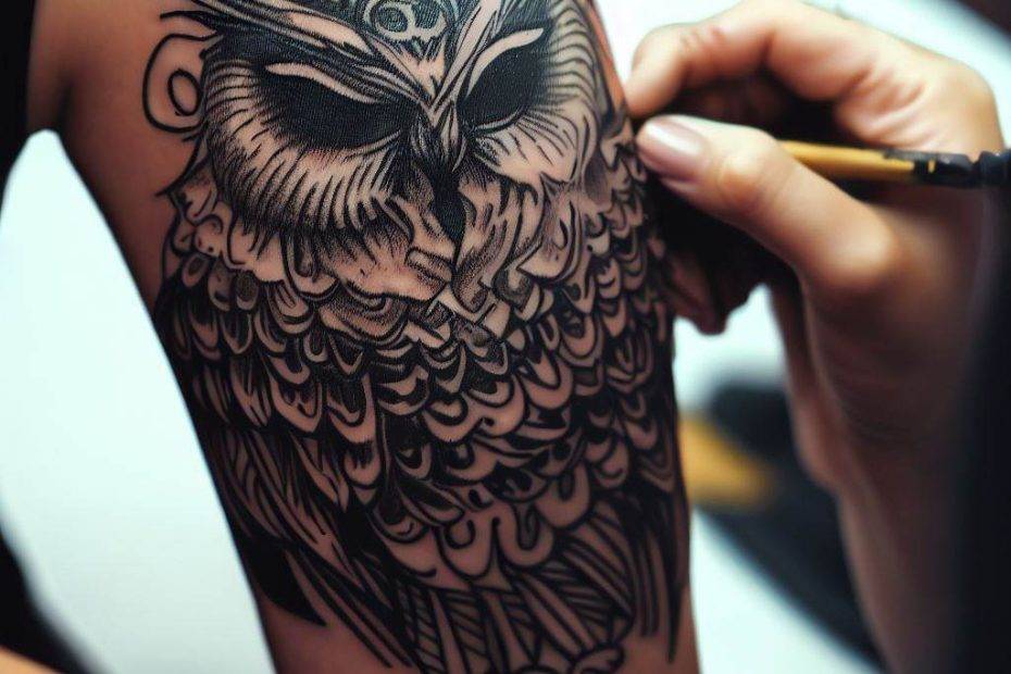 Owl Tattoo: Wisdom and Wonder in Ink - Your Own Tattoo Design: Custom ...