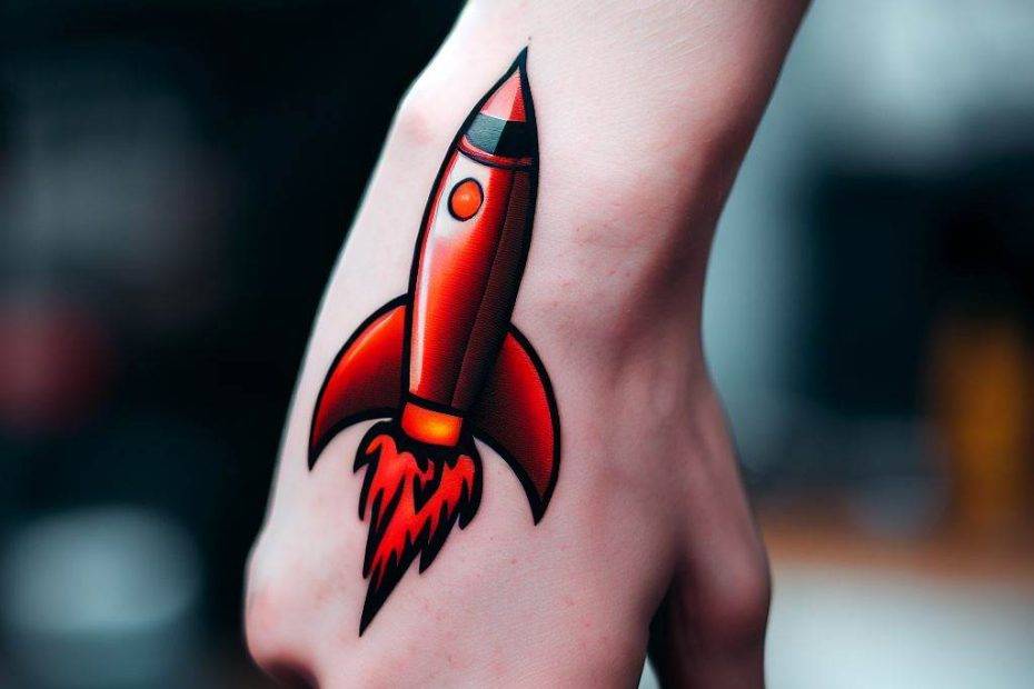 Red Rocket Tattoo