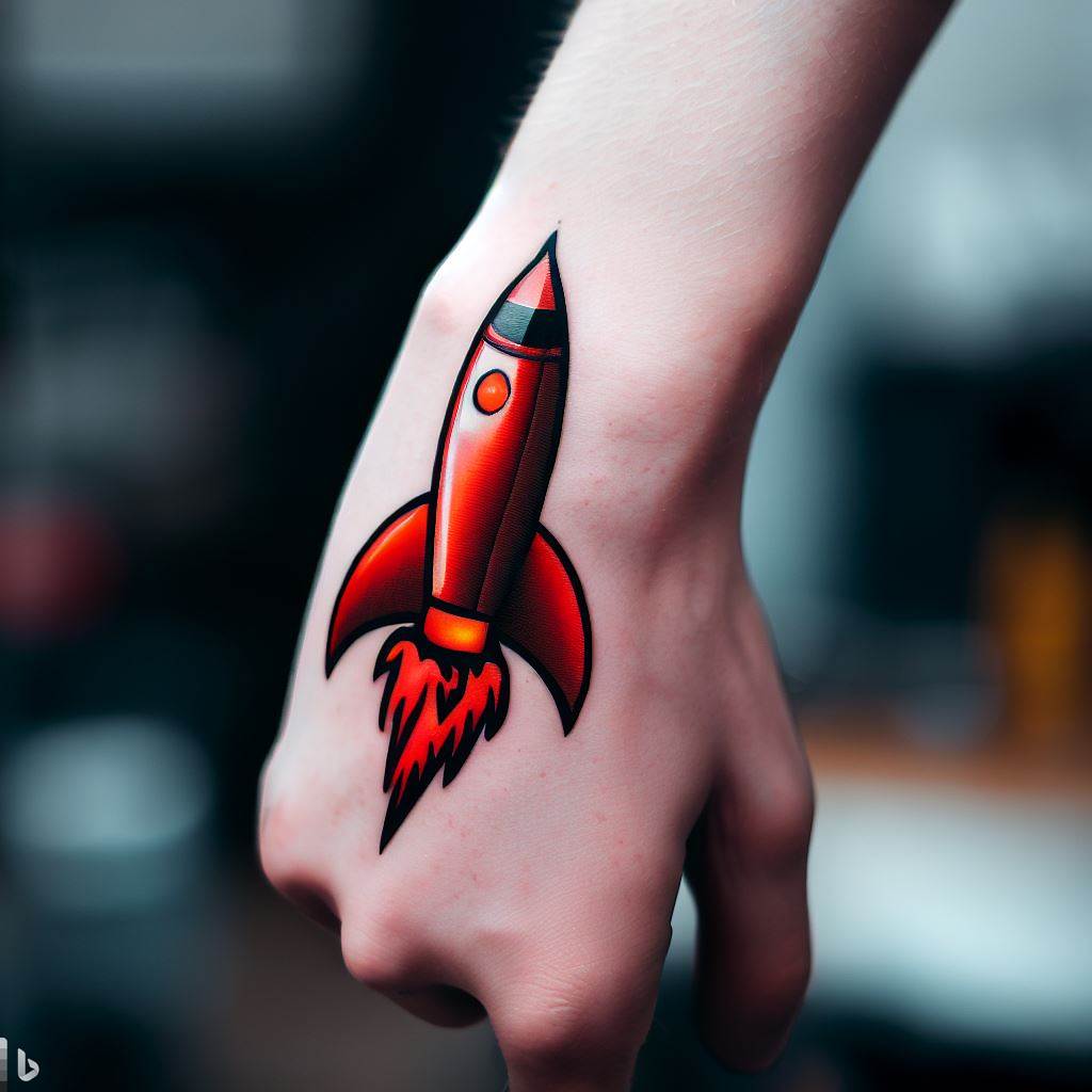 Red Rocket Tattoo