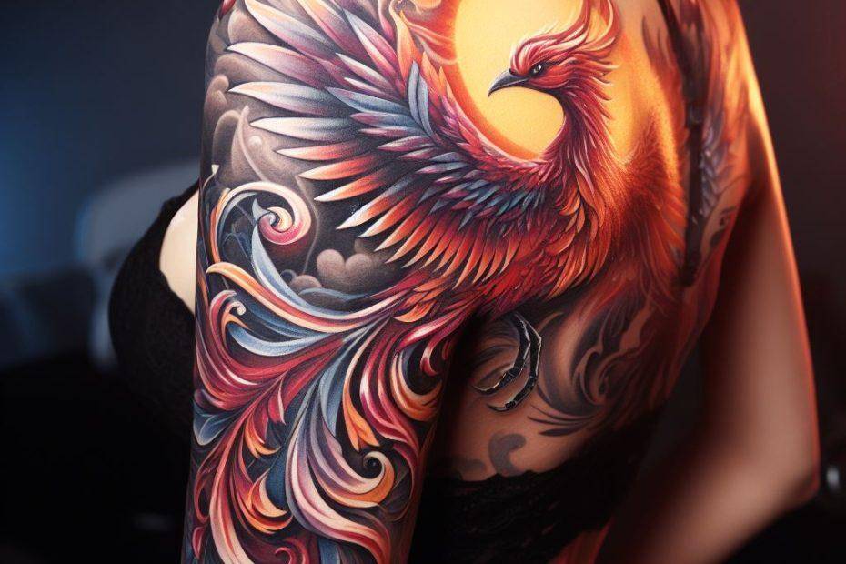 Rising Phoenix Tattoo: Symbol of Rebirth and Transformation - Your Own ...