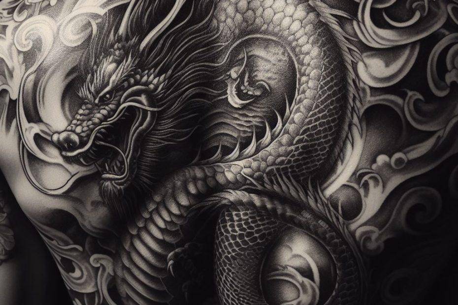 Yakuza Dragon Tattoo