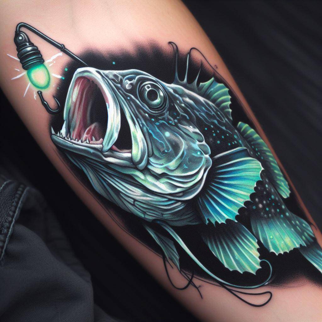 Angler Fish Tattoo