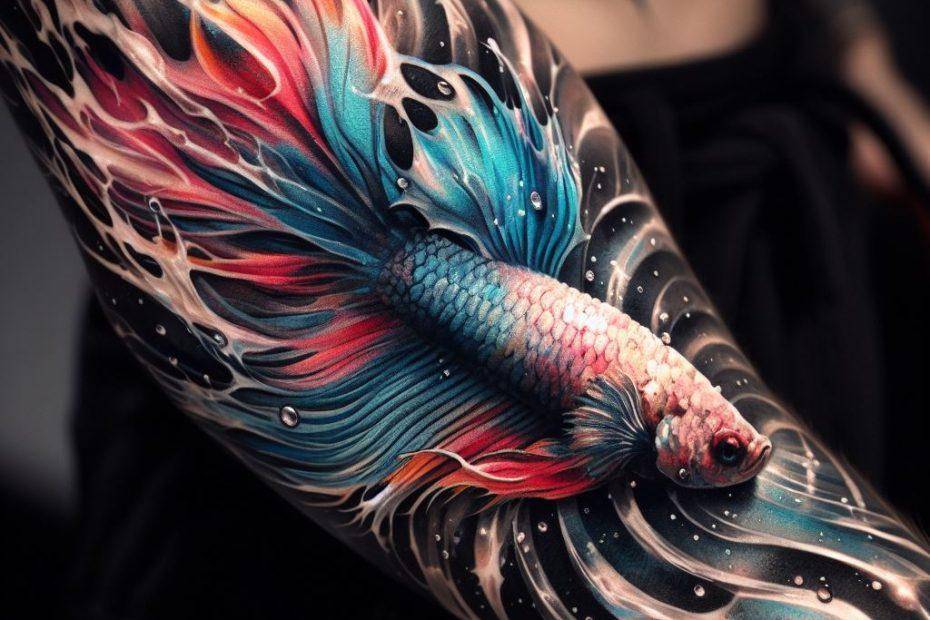 Betta Fish Tattoo
