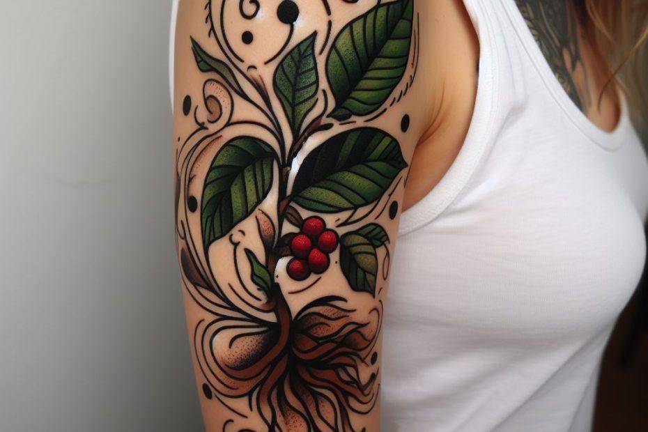 Coffee Plant Tattoo