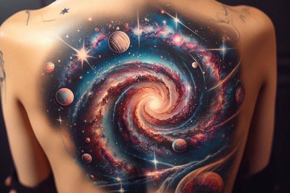 Cosmos tattoo