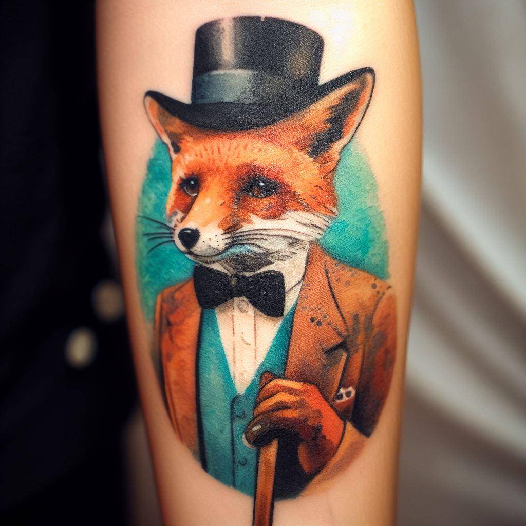 Fantastic Mr Fox tattoo