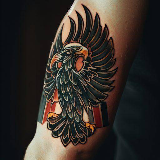 German eagle tattoo