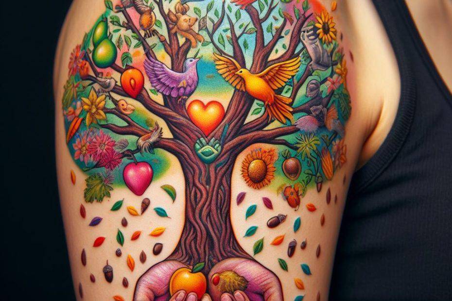 Giving Tree Tattoo