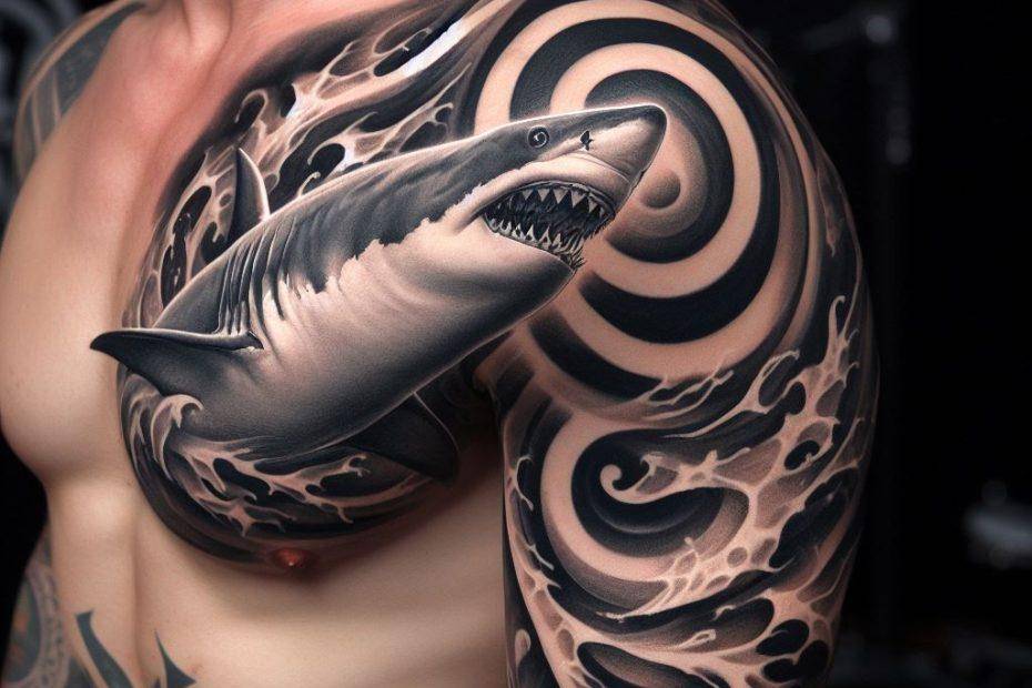 Great White Shark Tattoo