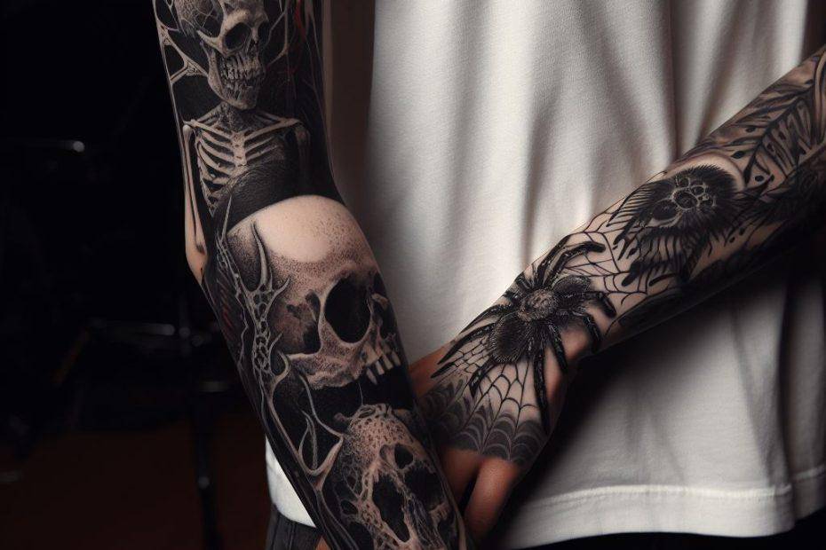 Horror Tattoo Sleeve