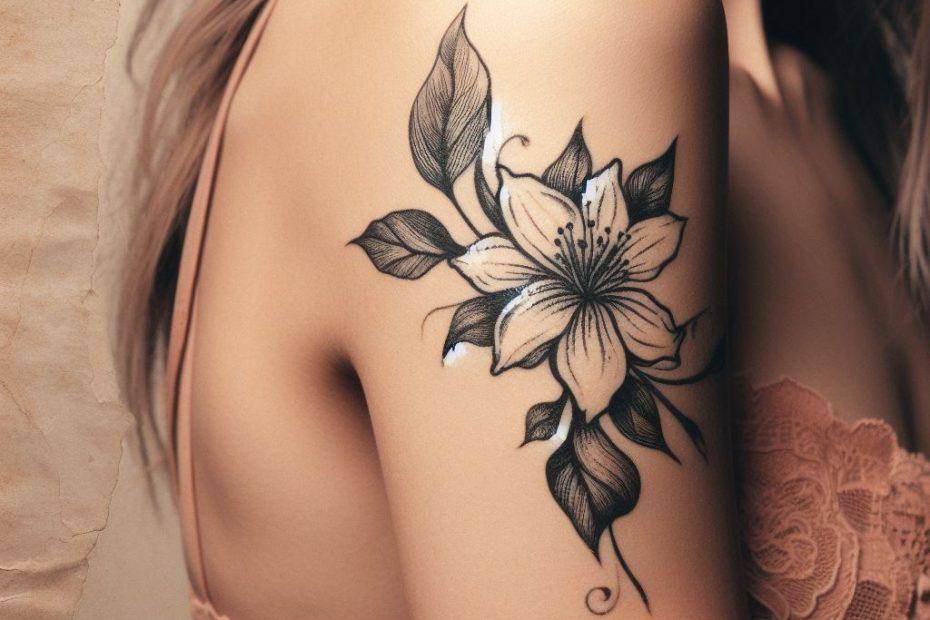 Jasmine Flower Tattoo