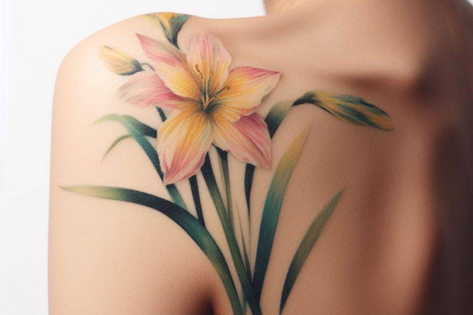 Jonquil Flower Tattoo
