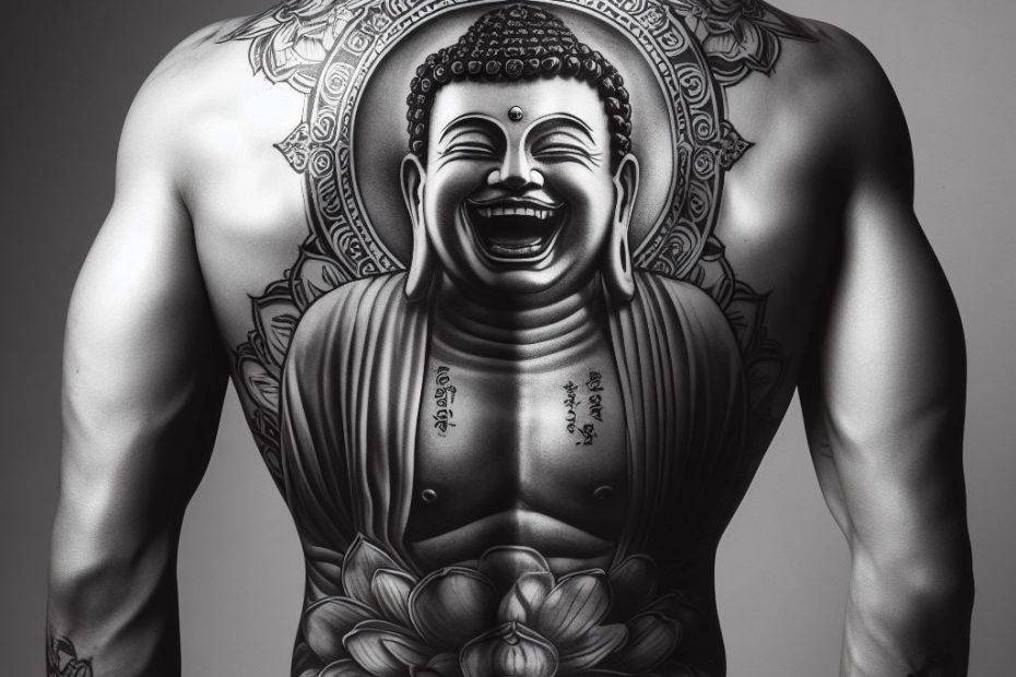 Laughing Buddha Tattoo