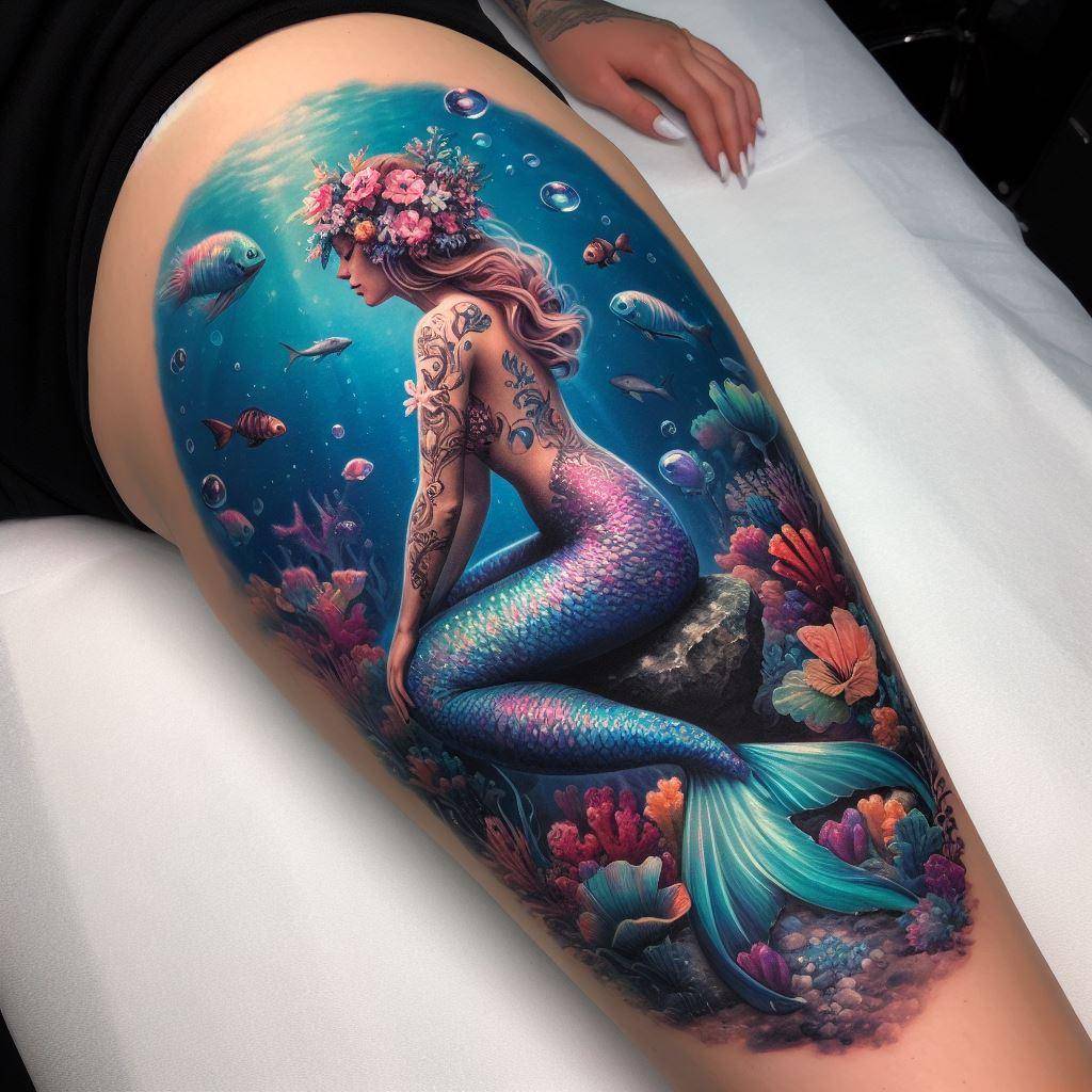 Mermaid Tattoo