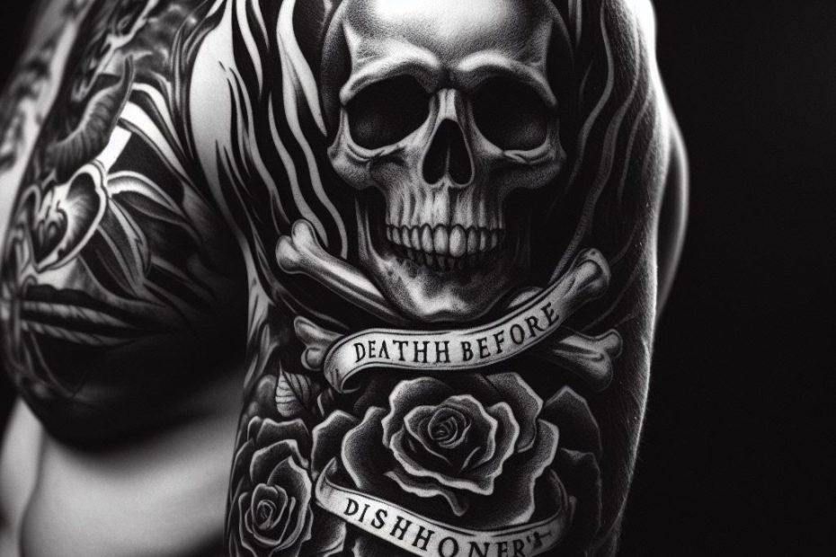 Skull and crossbones Tattoo