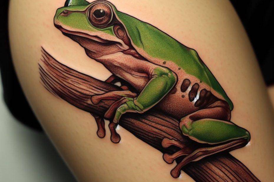 Tree Frog Tattoo