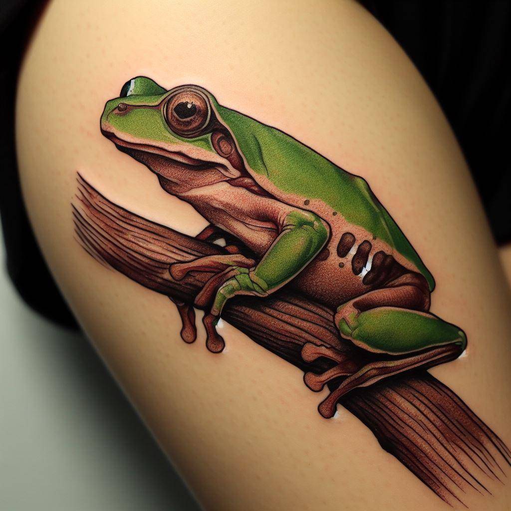Tree Frog Tattoo