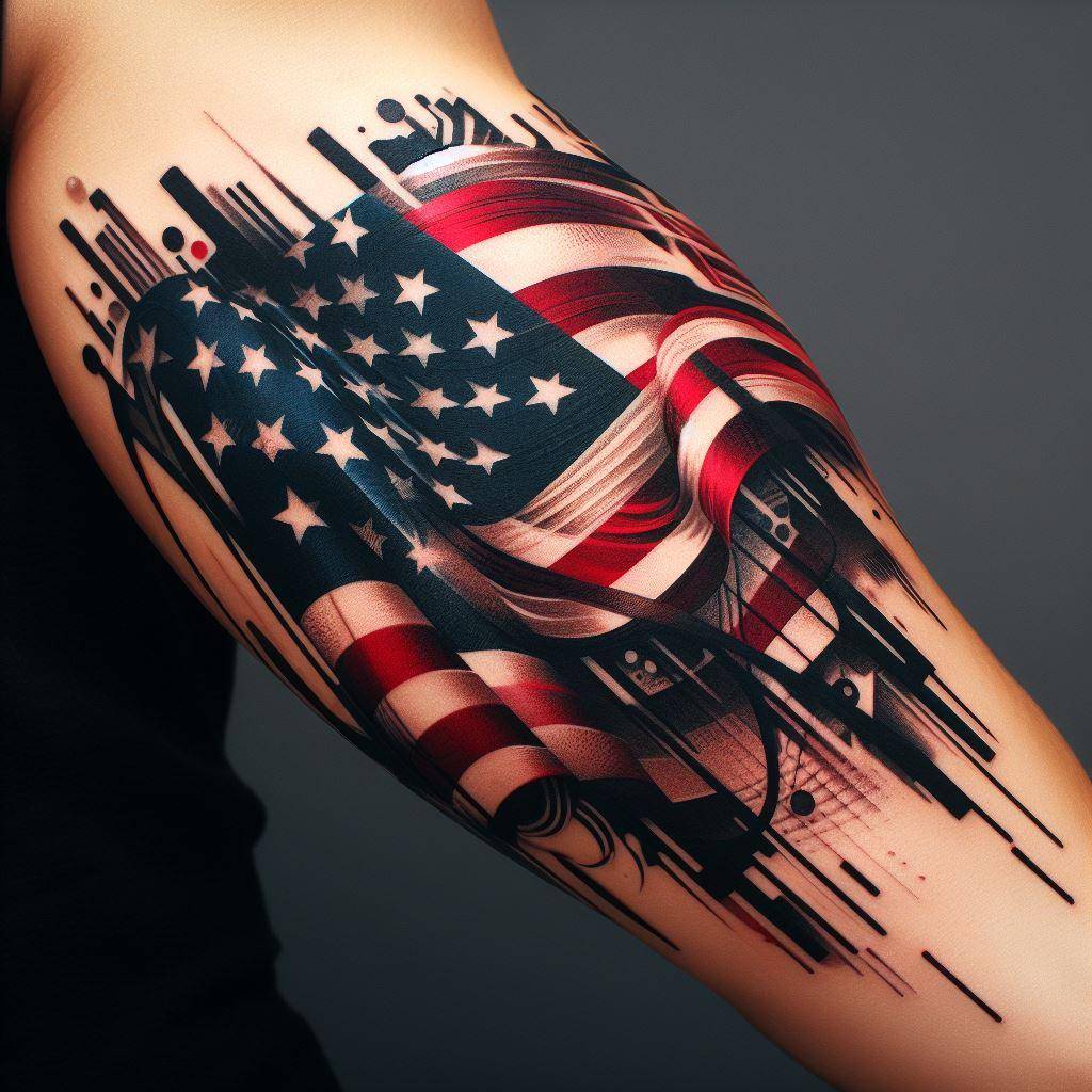 American Flag Tattoo