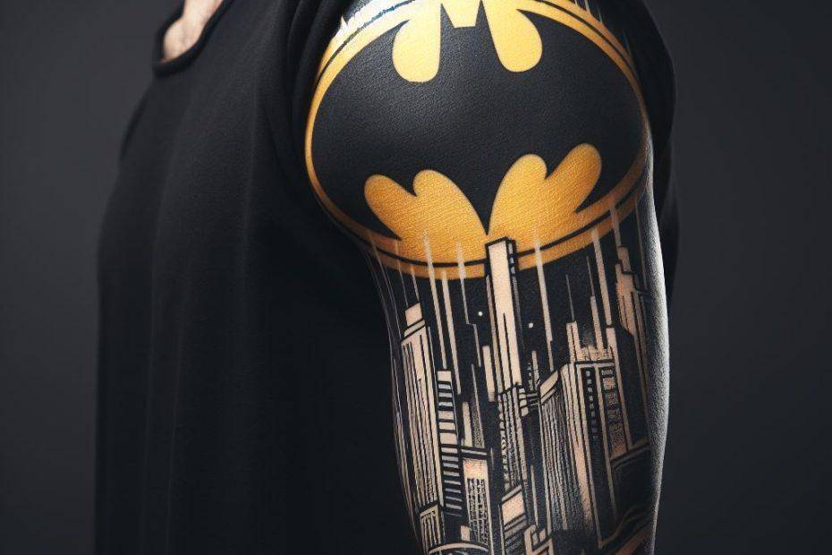 Batman Logo Tattoo