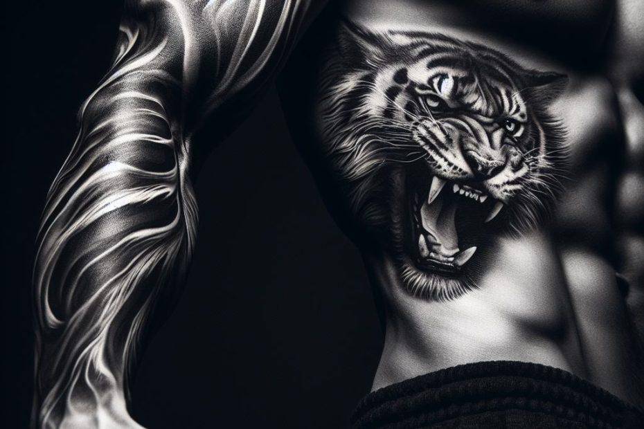 Beast Tattoo Unleashing the Power of Symbolism and Style Your Own