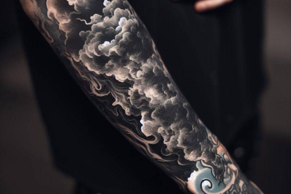 Black Cloud Tattoo