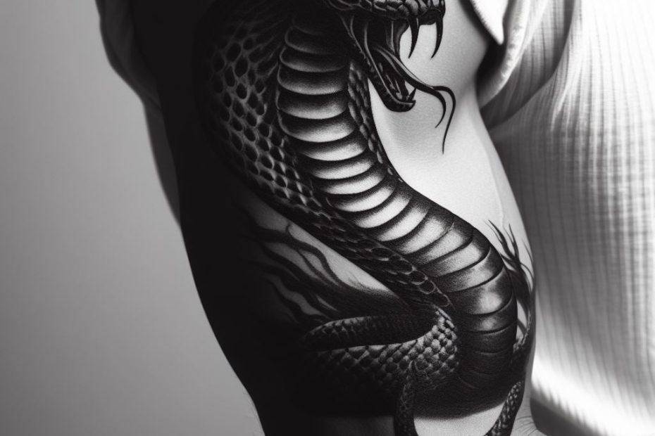 Black Cobra Tattoo