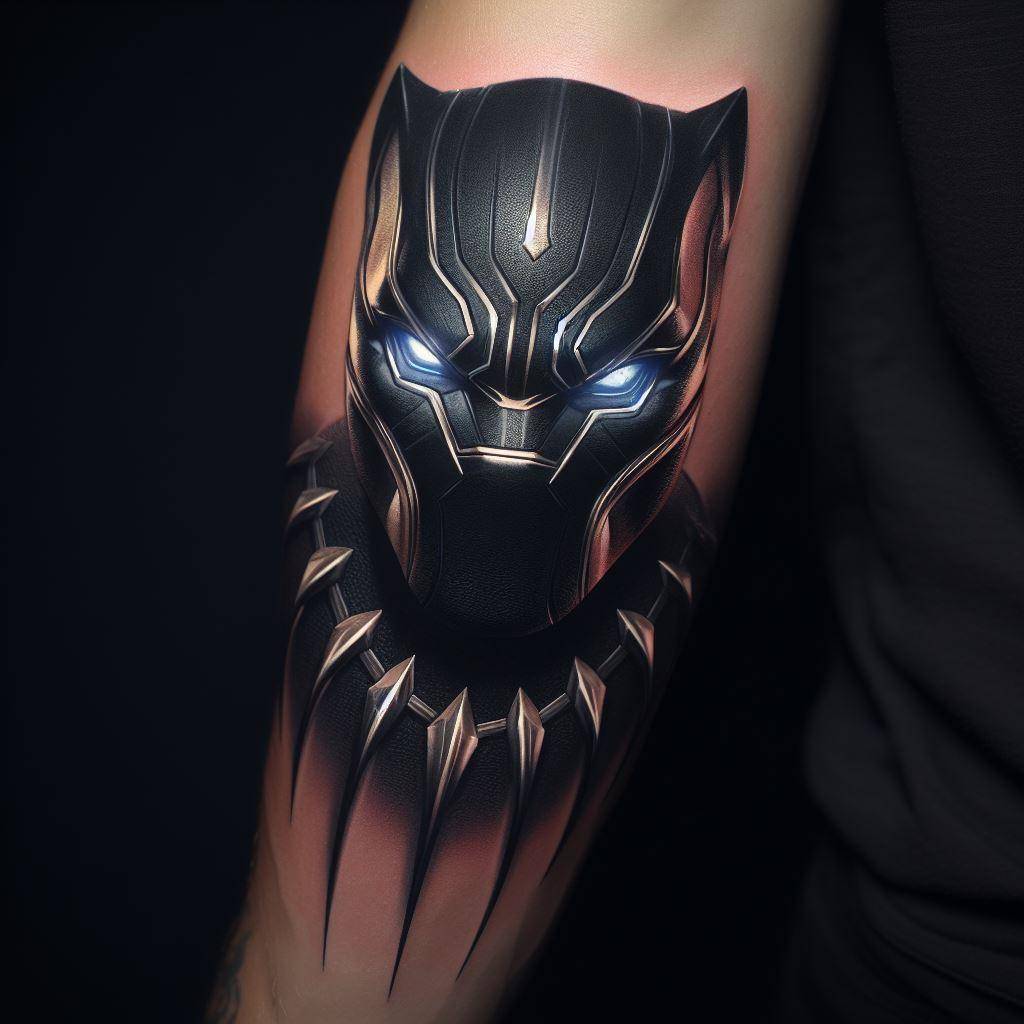 Black Panther Tattoo Marvel: Embrace the Spirit of Wakanda - Your Own ...