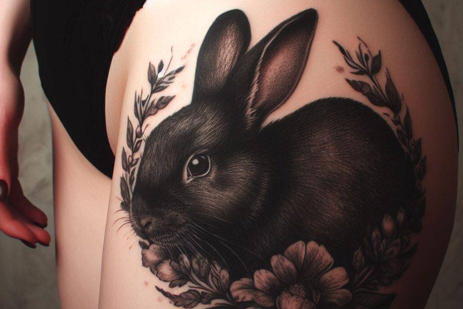 Black Rabbit Tattoo