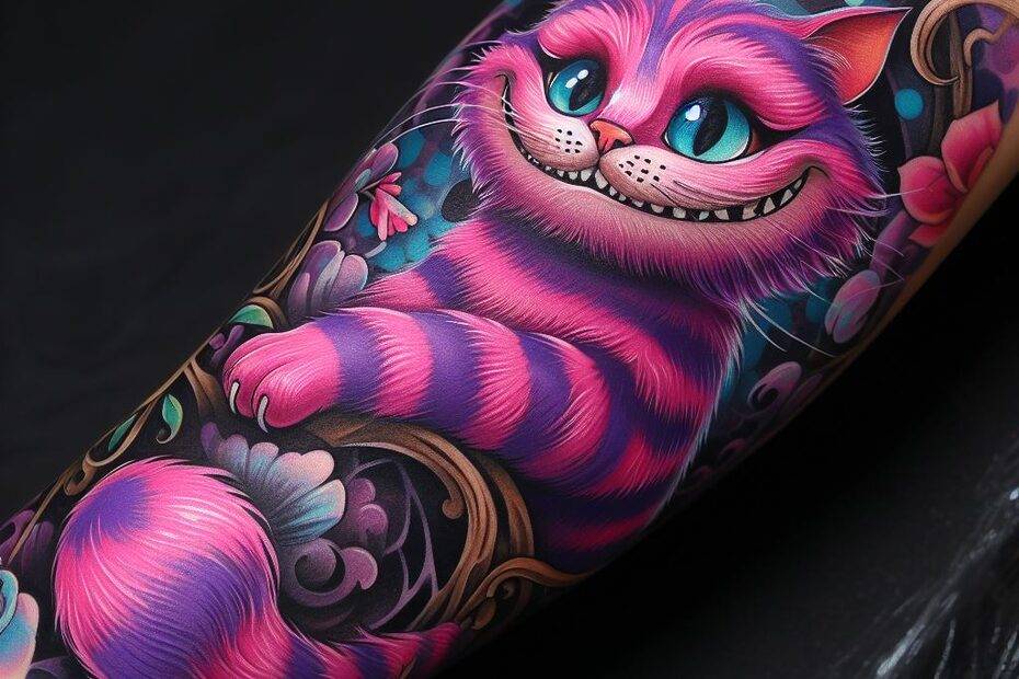 Cheshire Cat Tattoo