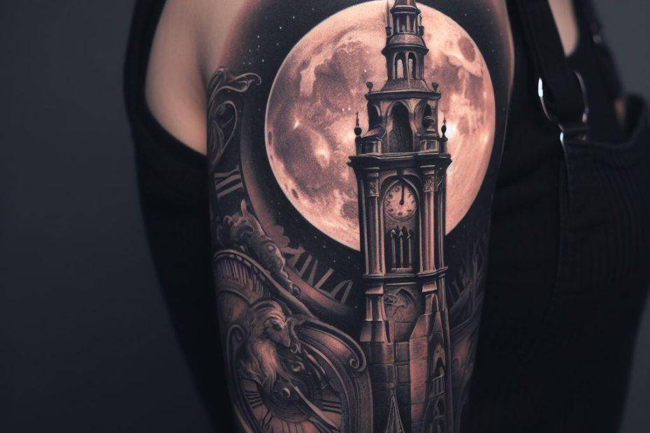 Clock Tower Tattoo