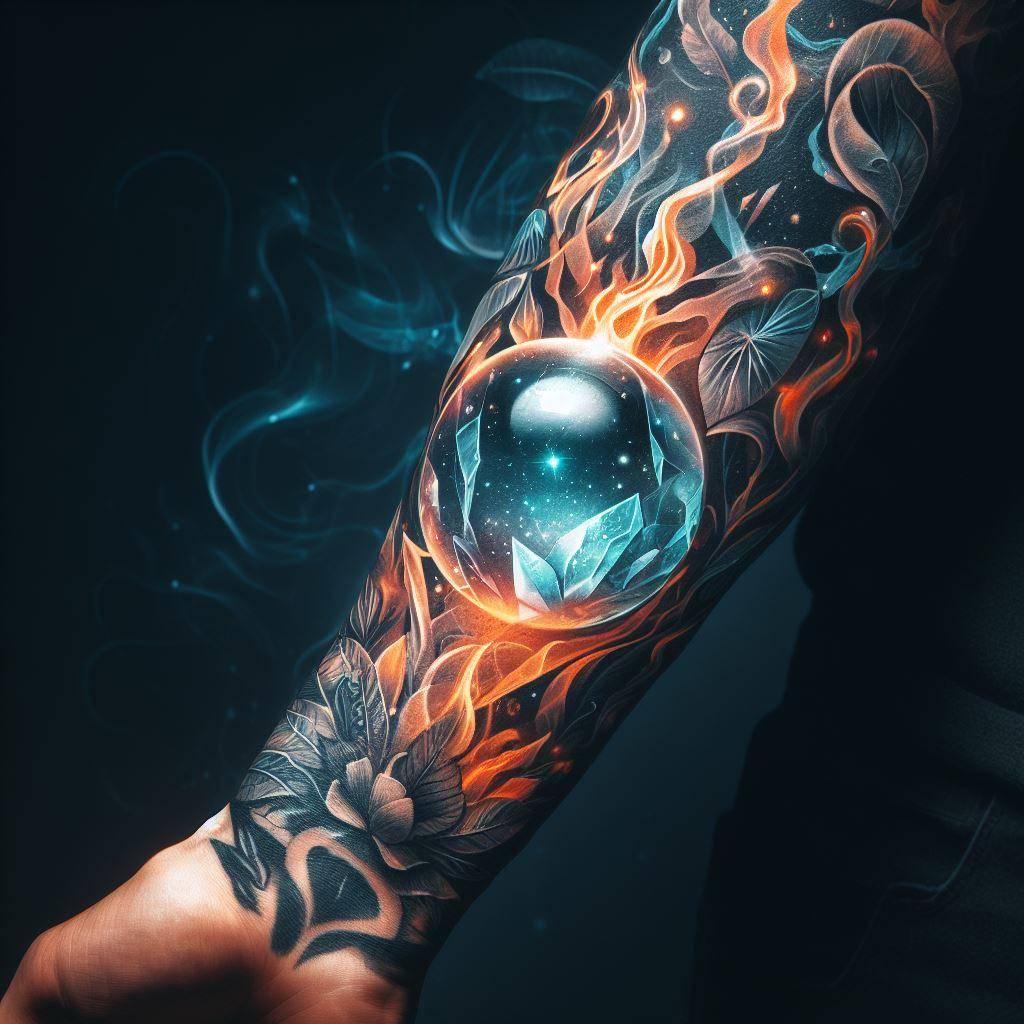Crystal Ball Tattoo