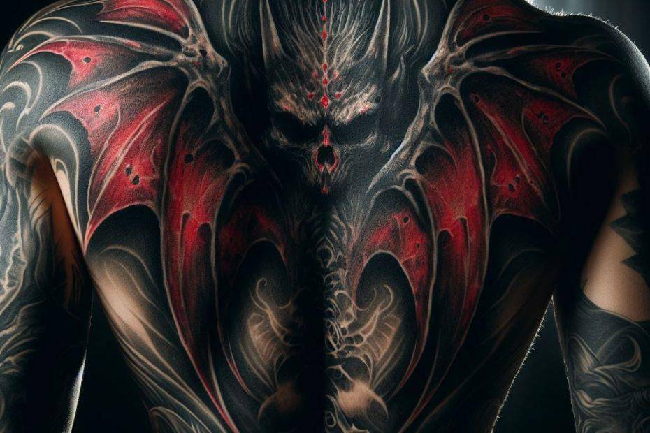 Devil Wings Tattoo