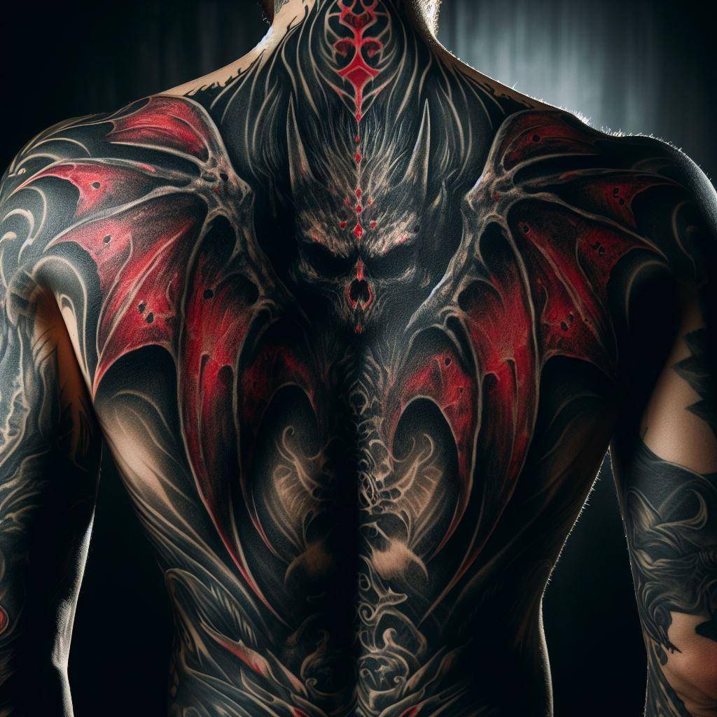 Devil Wings Tattoo
