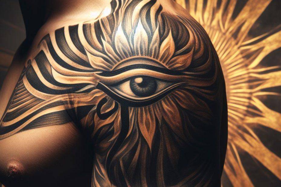 Eye Of Ra Tattoo