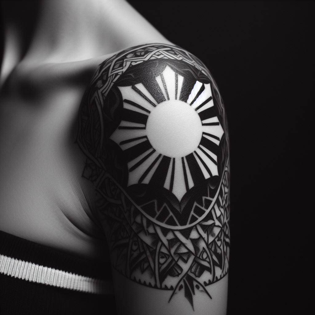 Filipino SUN Tattoo