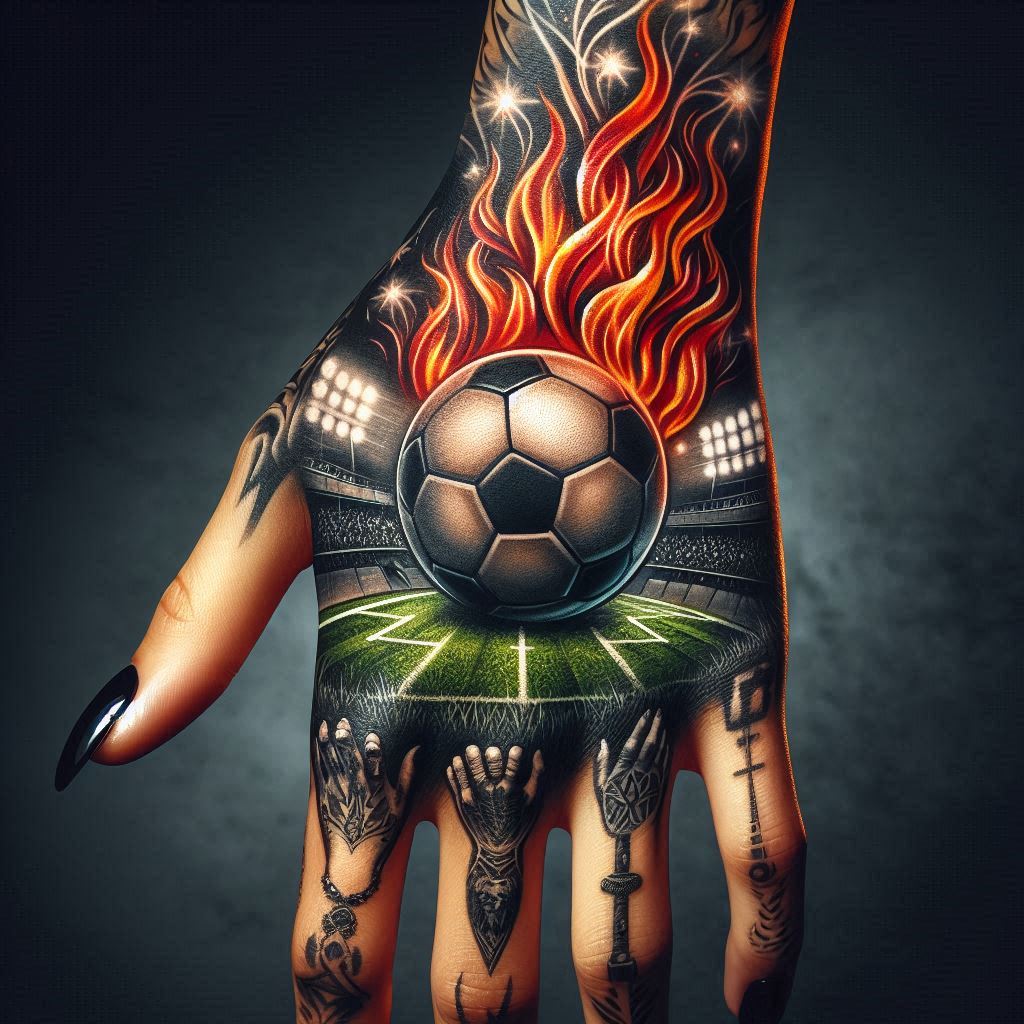 Football Tattoo 1