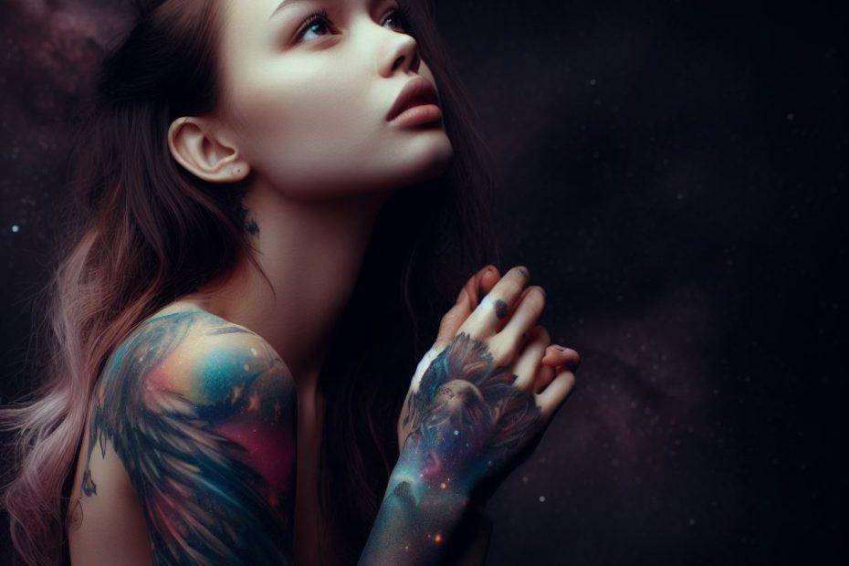 Galaxy Tattoo Sleeve