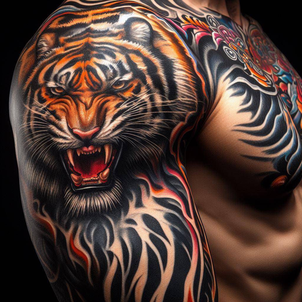 Korean Tiger Tattoo: Unleashing the Power of Tradition and Strength ...
