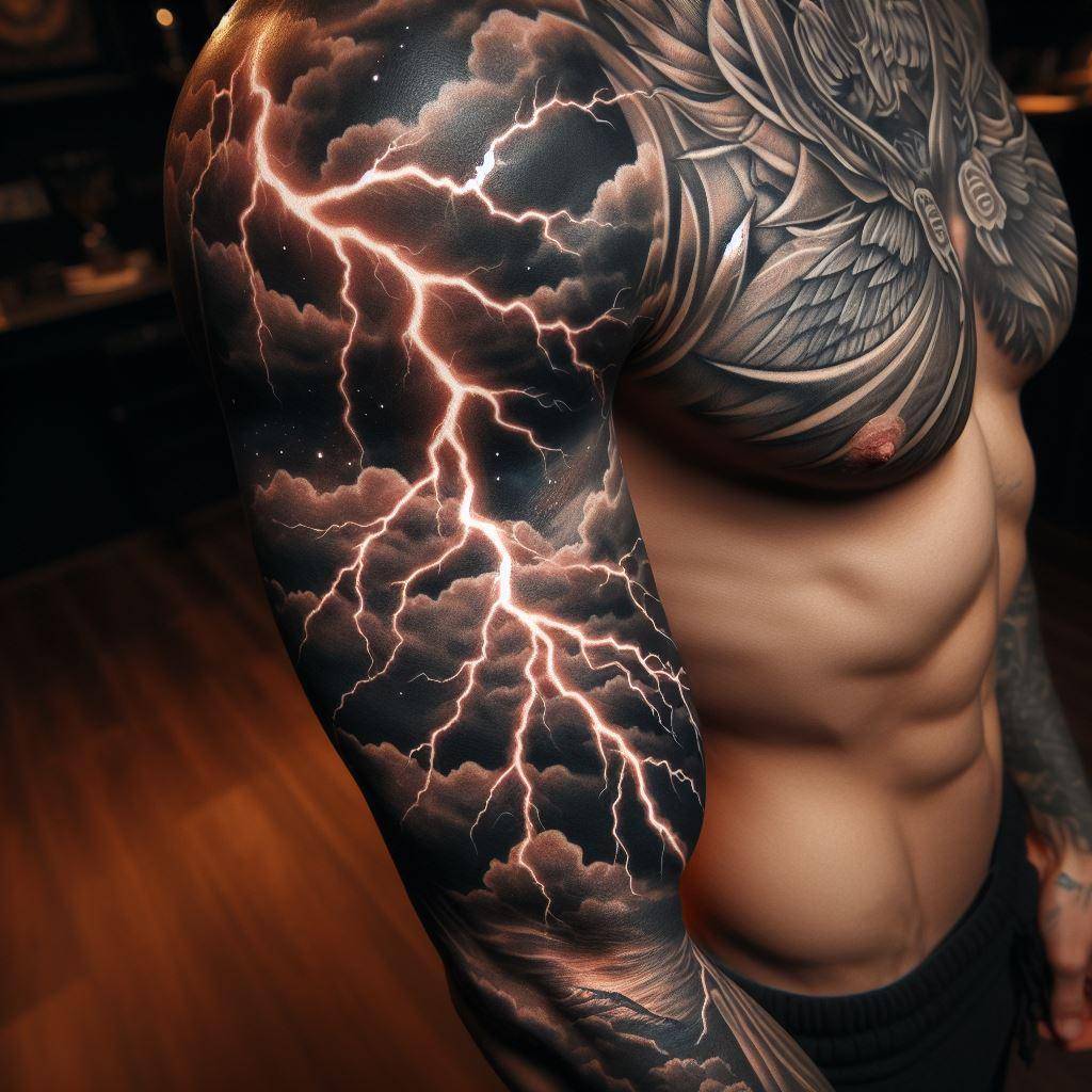 Lightning Tattoo