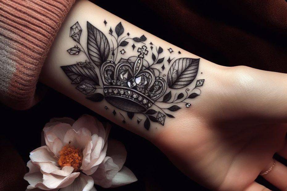 Princess Crown Tattoo