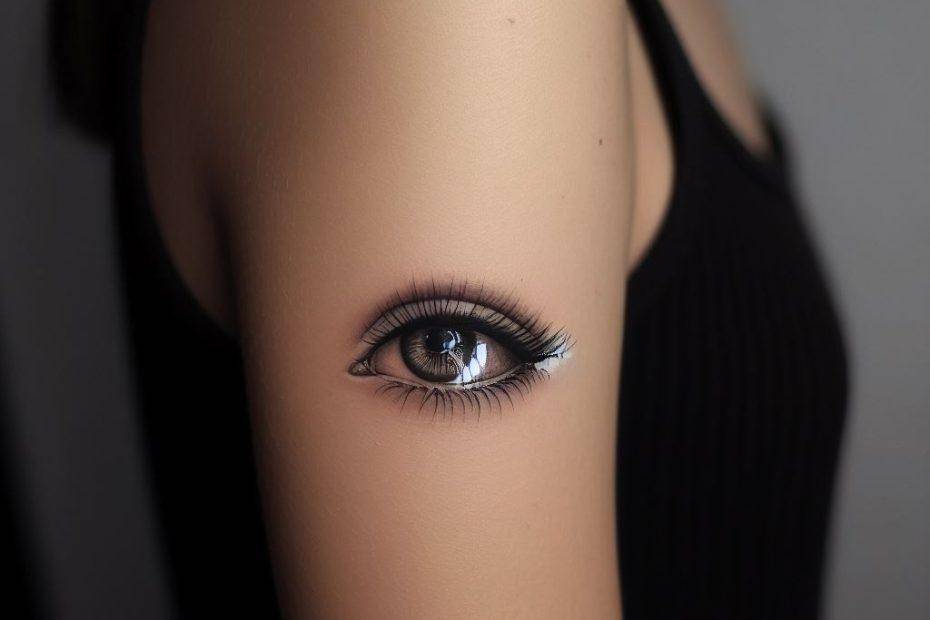 Realistic Eye Tattoo