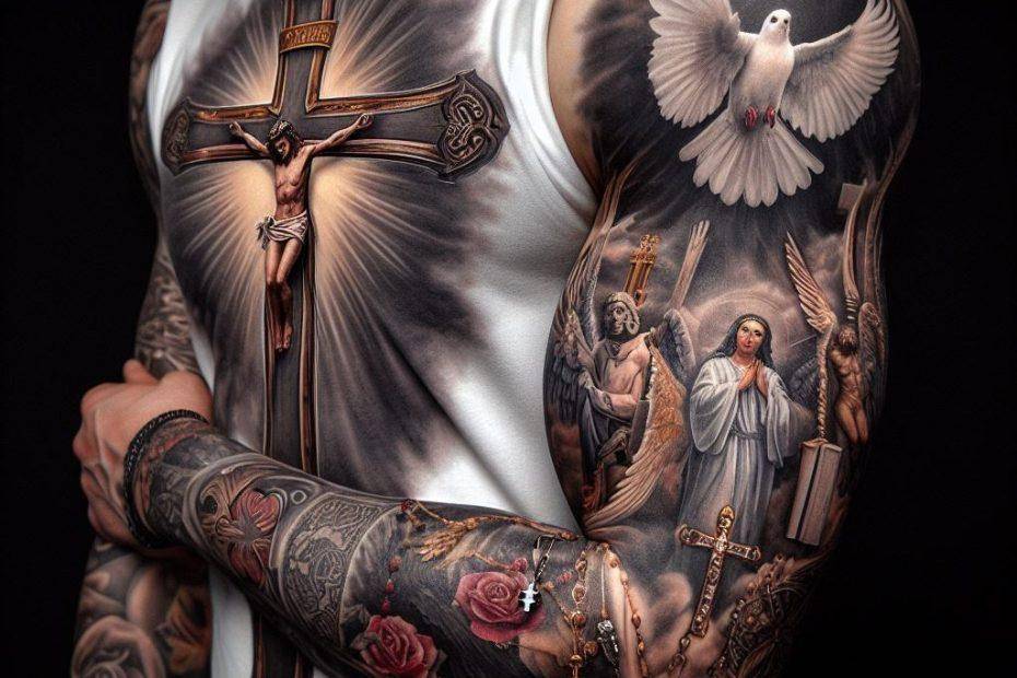 Religious Tattoo Sleeve