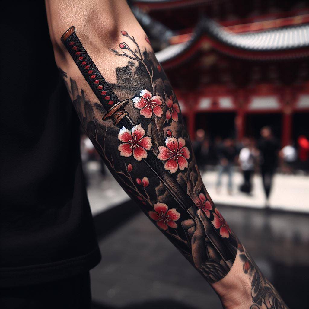 Samurai Sword Tattoo