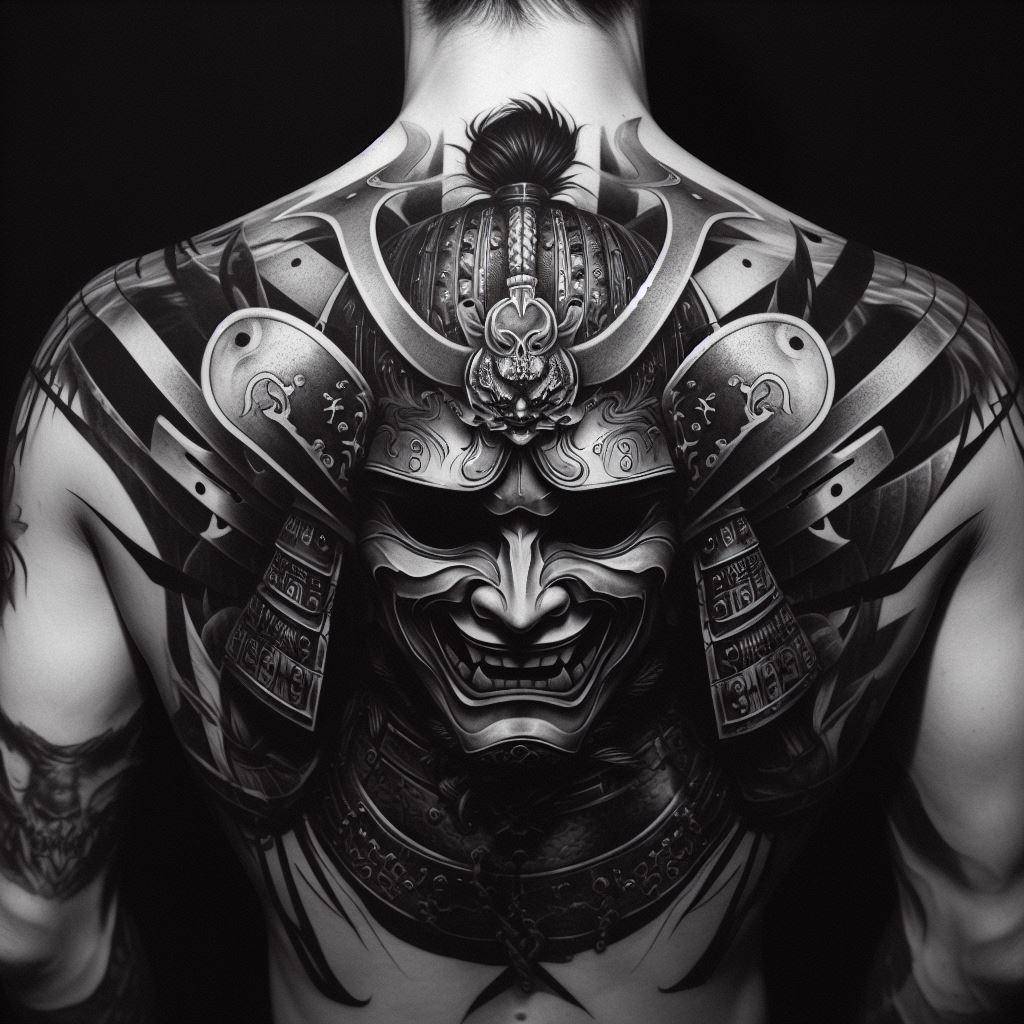 Shinigami Samurai Tattoo