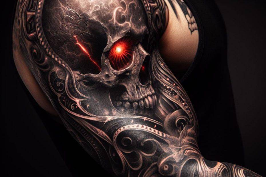 Skull Tattoo Sleeve