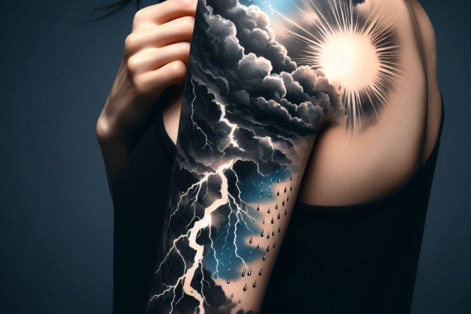 Storm Cloud Tattoo