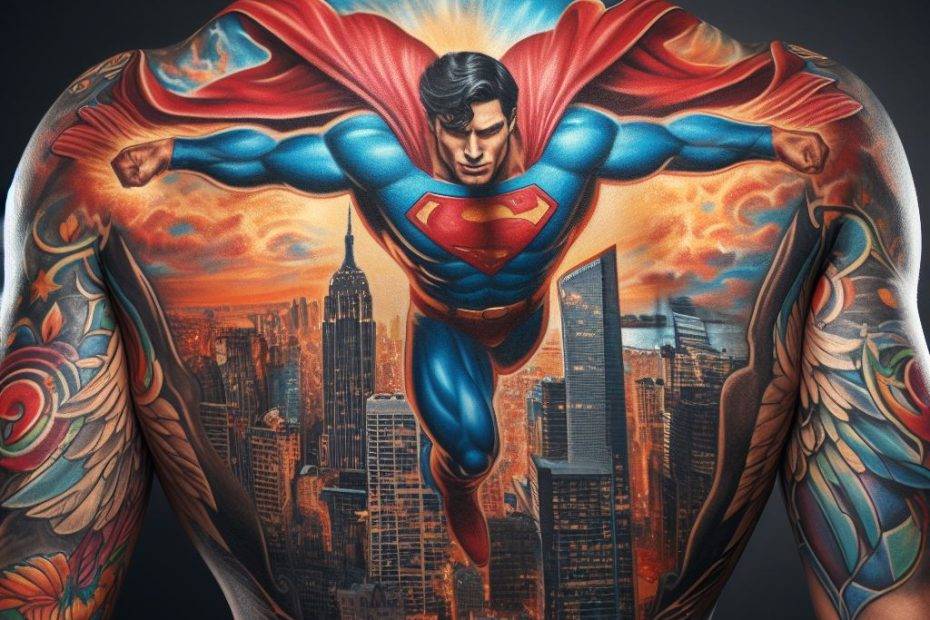 Superman Tattoo