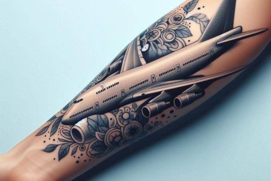 Airplane Tattoo
